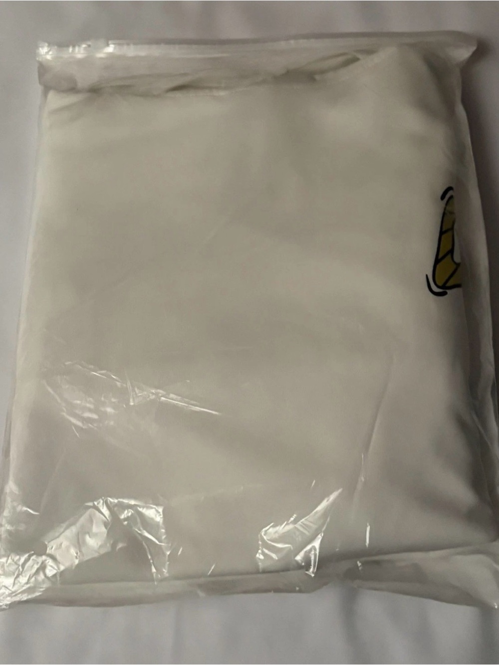 Level Graphic Hoodie Men Size L White Excellent LOVE Print Pullover 444